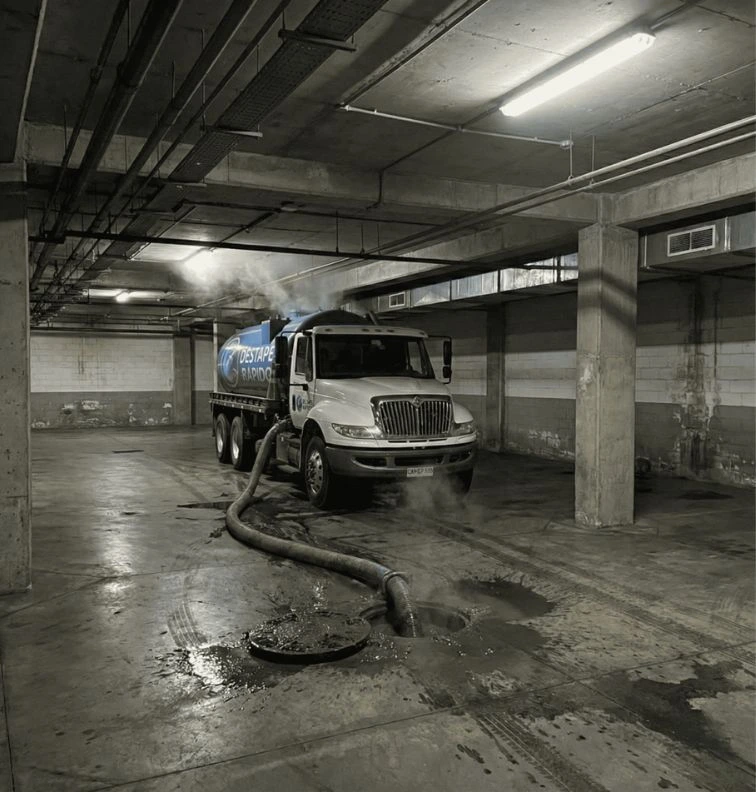 Baño moderno limpio